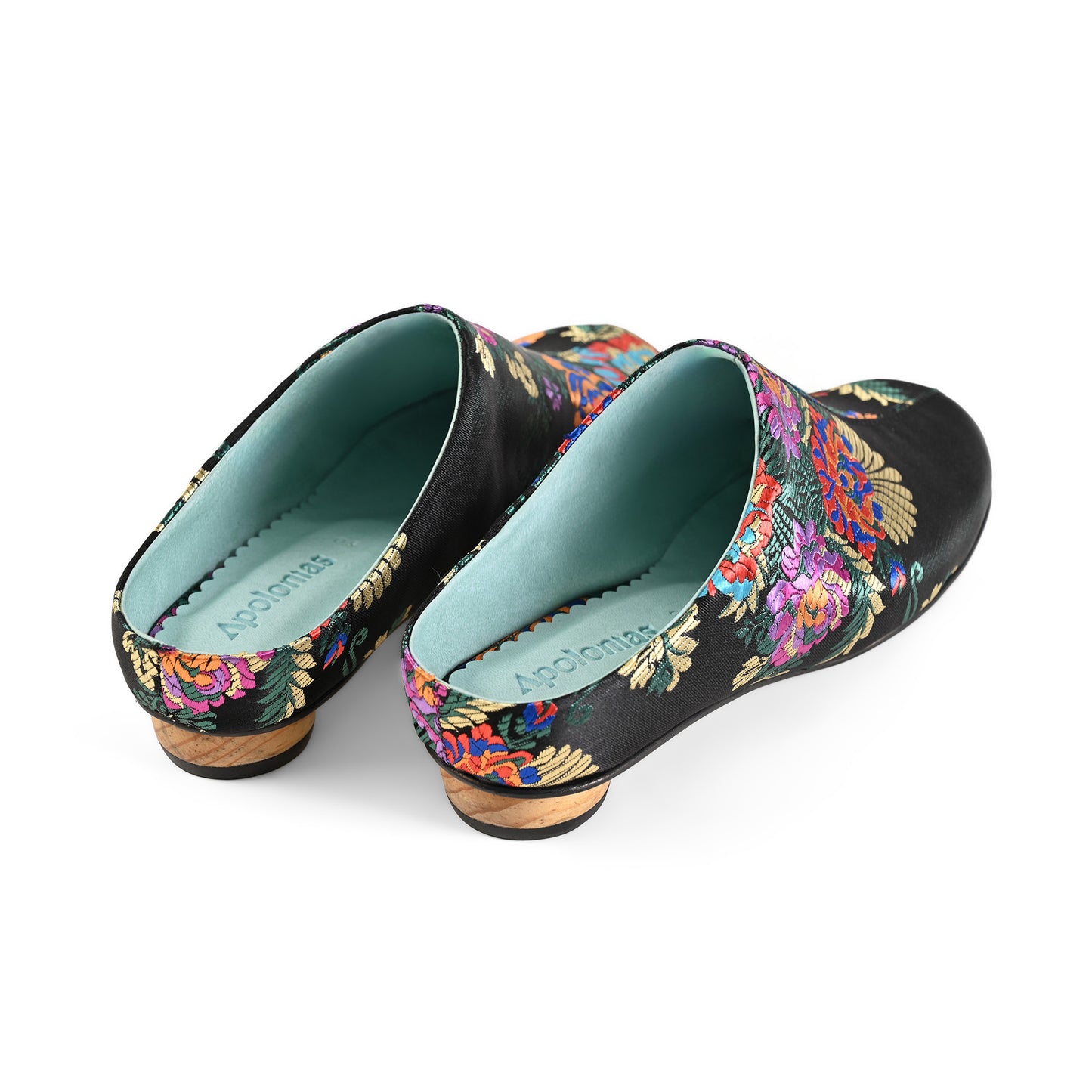 Clogs Adelita — Brocado floral