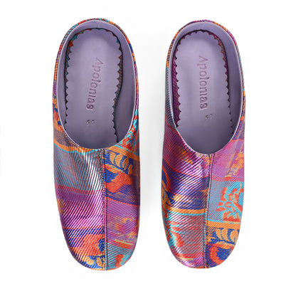Clogs Adelita — Brocado multicolor