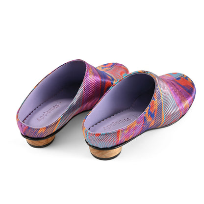 Clogs Adelita — Brocado multicolor