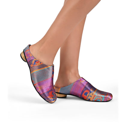 Clogs Adelita — Brocado multicolor