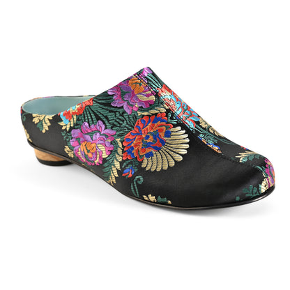 Clogs Adelita — Brocado floral