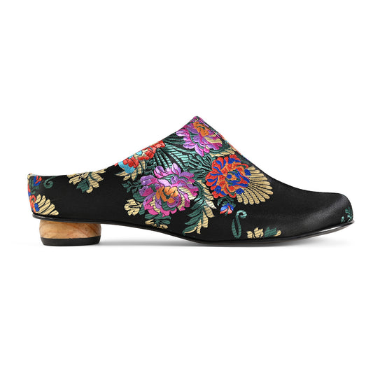 Clogs Adelita — Brocado floral