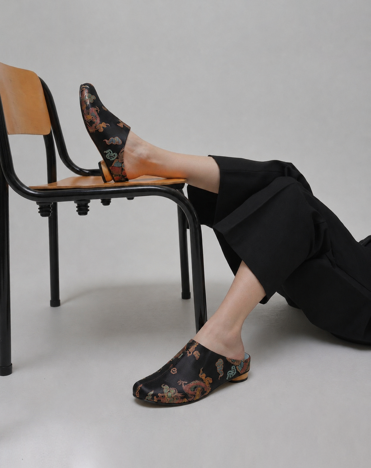Clogs Adelita — Brocado oriental