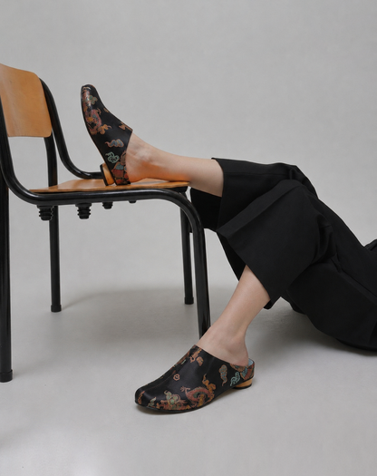Clogs Adelita — Brocado oriental