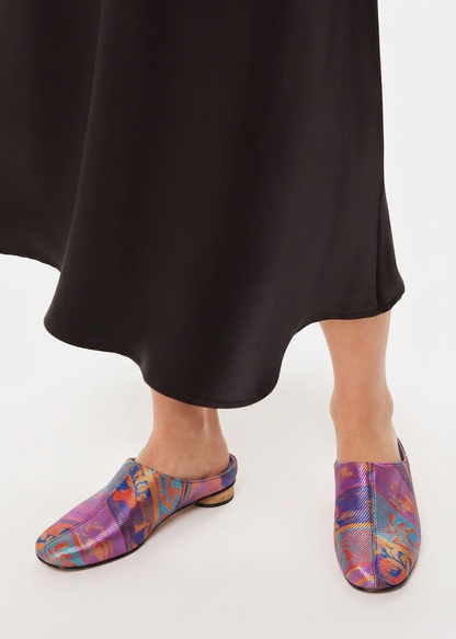 Clogs Adelita — Brocado multicolor