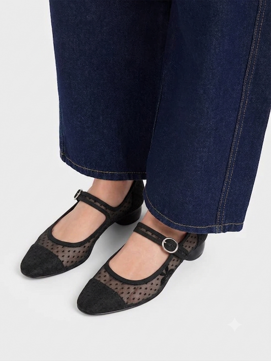 Zapatilla Jacinta — Azabache