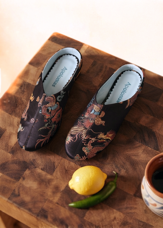 Clogs Adelita — Brocado oriental