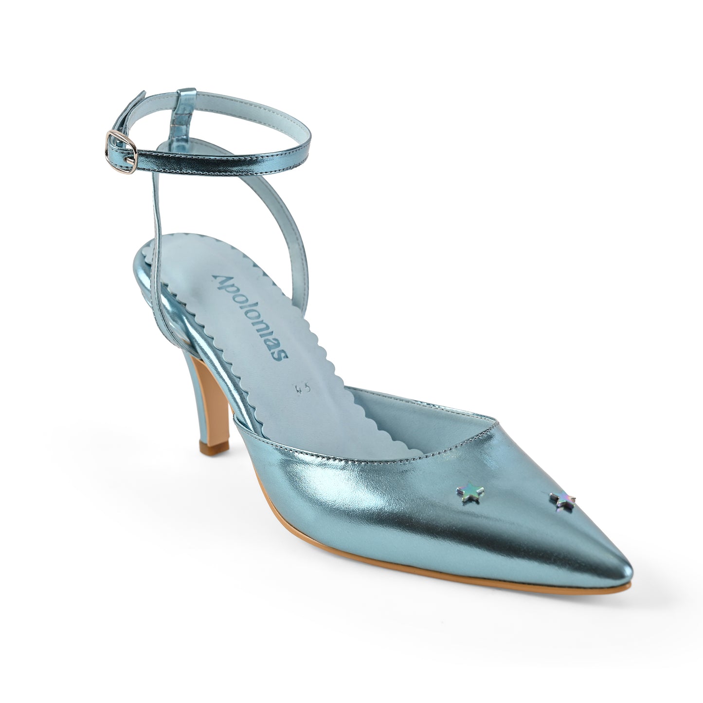 Zapatillas Josefina — Zafiro azul