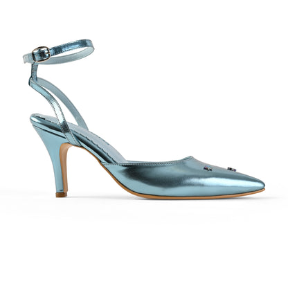 Zapatillas Josefina — Zafiro azul