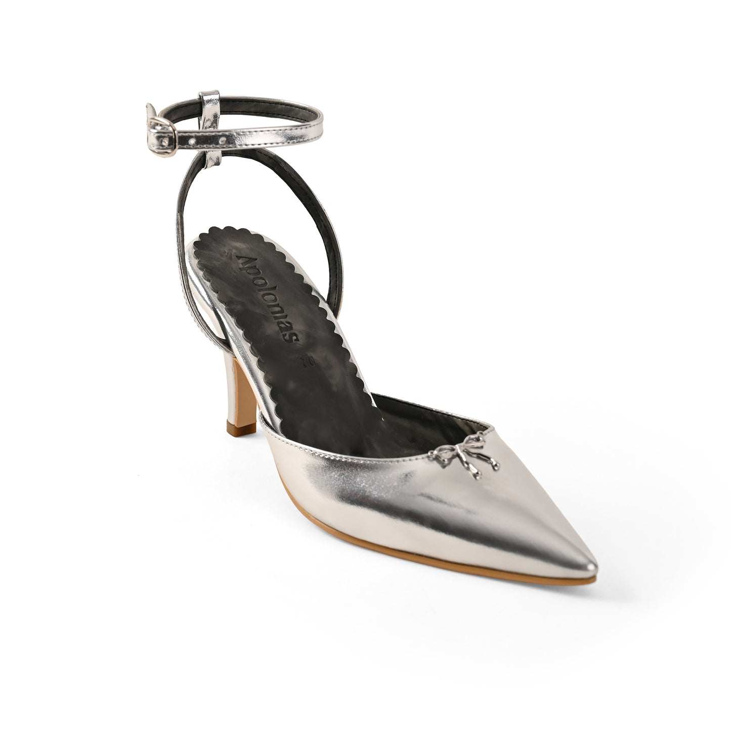 Zapatillas Josefina — Plata