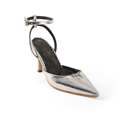 Zapatillas Josefina — Plata