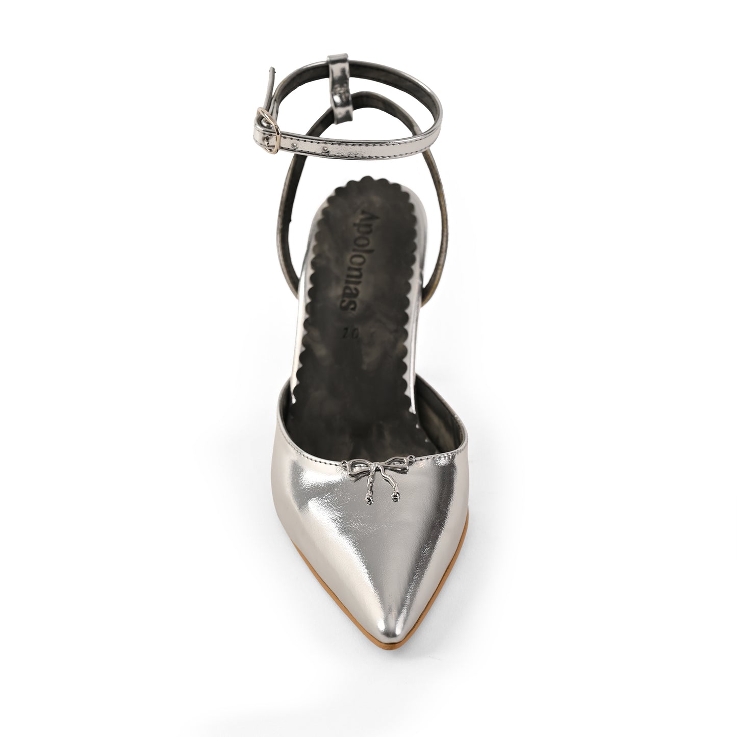 Zapatillas Josefina — Plata