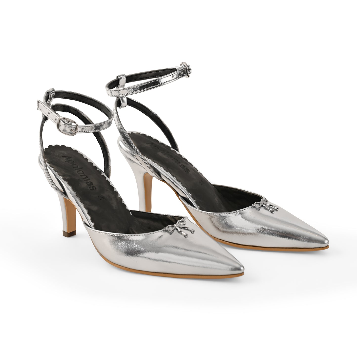 Zapatillas Josefina — Plata